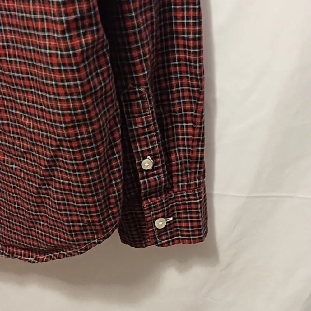 Polo by Ralph Lauren Red Checkered Kids Button Down Shirt